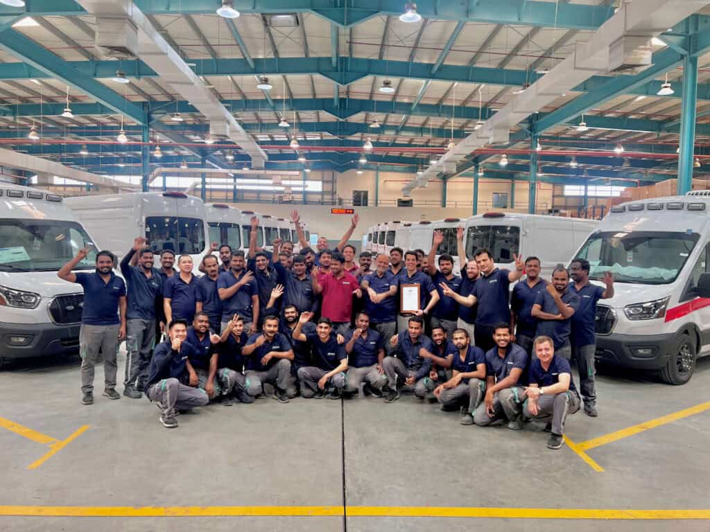 Paramed International Celebrates Official Ford Pro Convertor Certification