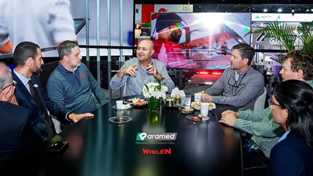 Whelen Team Visits Paramed Factory